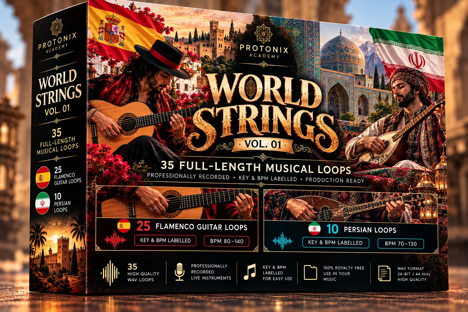 PA World Strings artwork